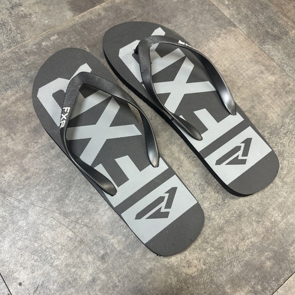 Men's Size 12 Flip‎ Flop FXR Sandal Moto Riding EVA Evo Thong Type Plastic Beach - Picture 2 of 9